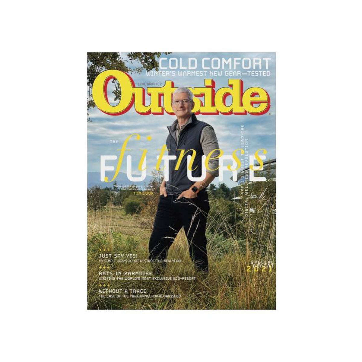 Tim Cook Featured on Outside Magazine Cover, Talks Health and Wellness -  MacRumors