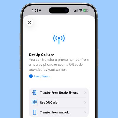 ios 26 android transfer esim