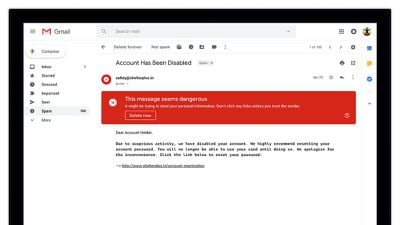 gmail SecurityWarning