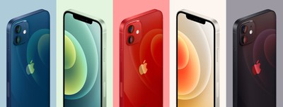 IPhone 12 color assortment