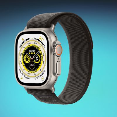 apple watch ultra blue