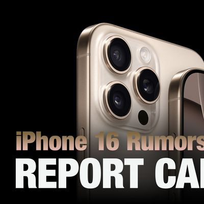 iPhone 16 Rumor Report Card