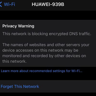 blocking dns traffic