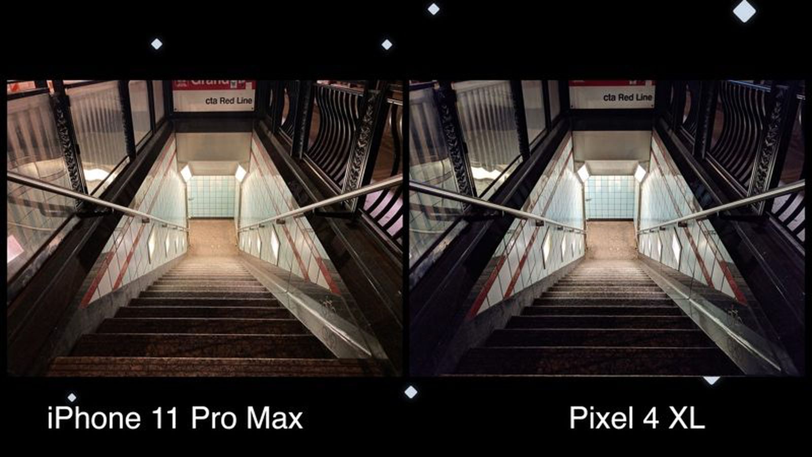 Камера Pixel 4 vs iphone 11