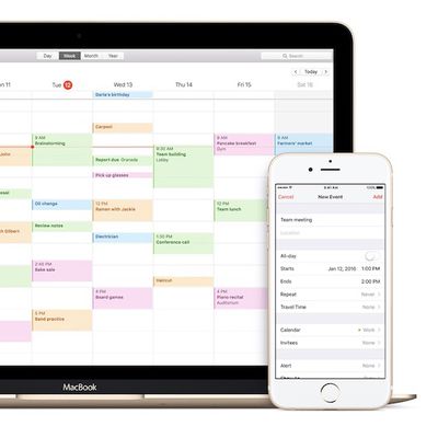 icloud calendar alexa