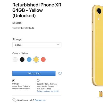 iphone xr refurbished