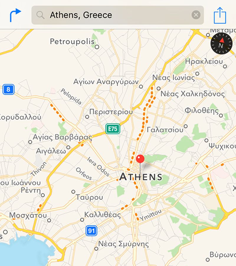 Apple Maps Now Provides Traffic Data in Greece MacRumors