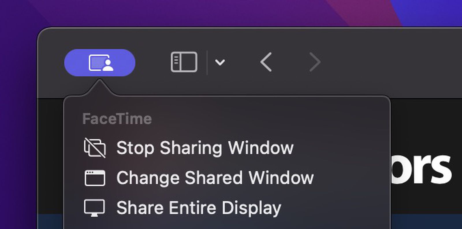 macOS Monterey 12.1 Beta How to Share Your Screen on a FaceTime Call