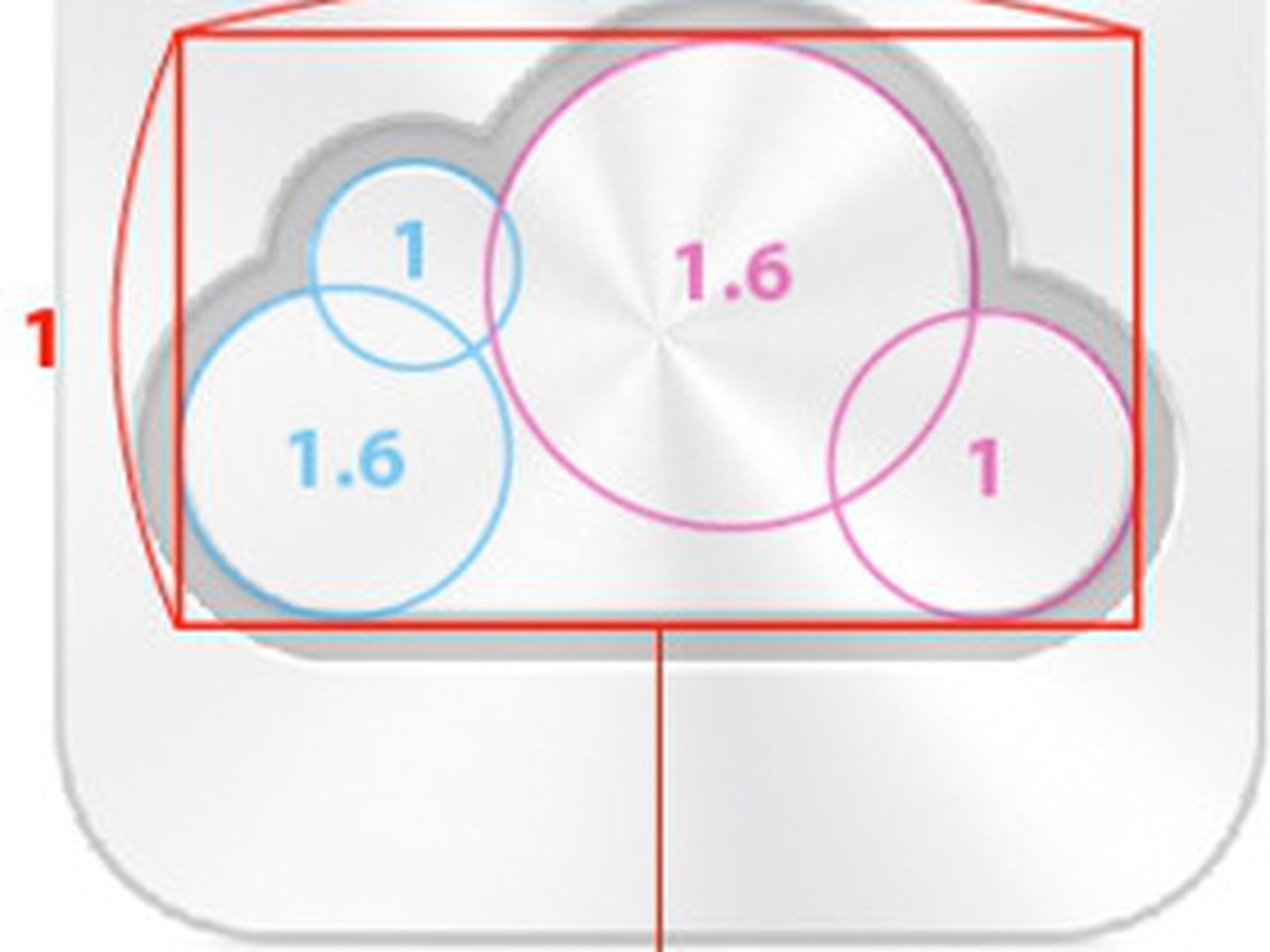 Icloud Logo Infused With Golden Ratio Macrumors