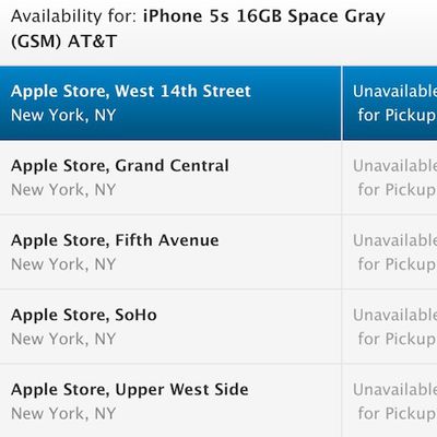 iphone 5s availability oct11