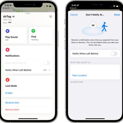 separation alerts