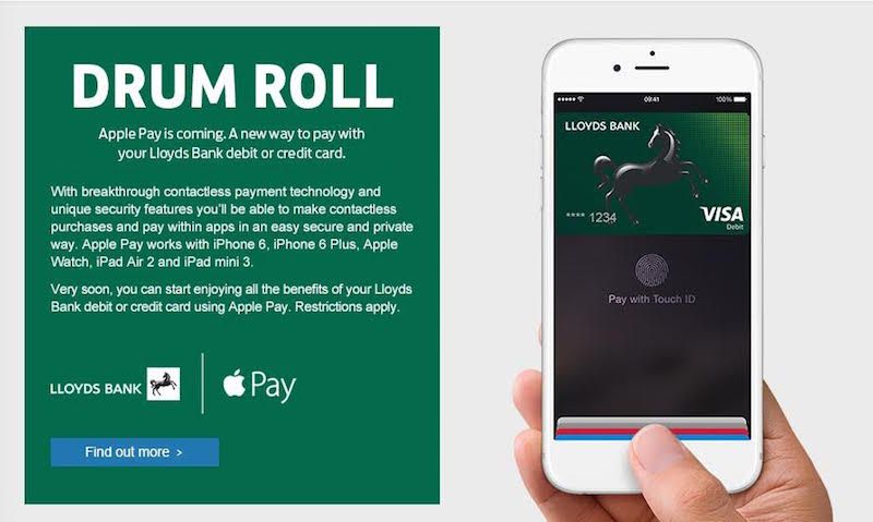 LloydsBankApplePay