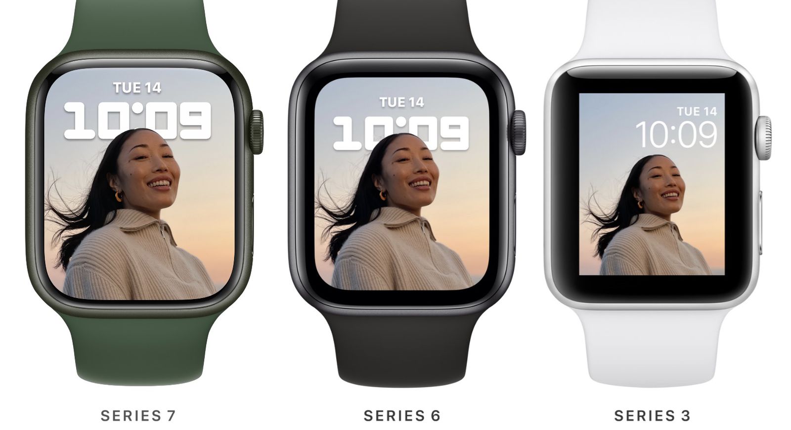apple watch series 7 sizes