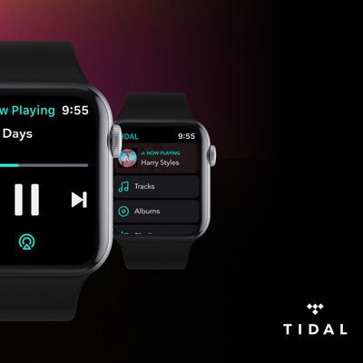 tidal app for apple watch