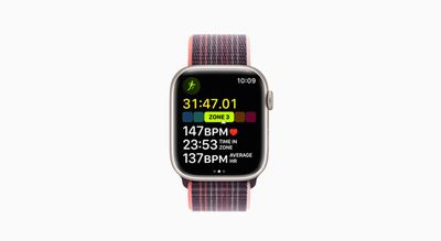 Apple Watch heart rate zones