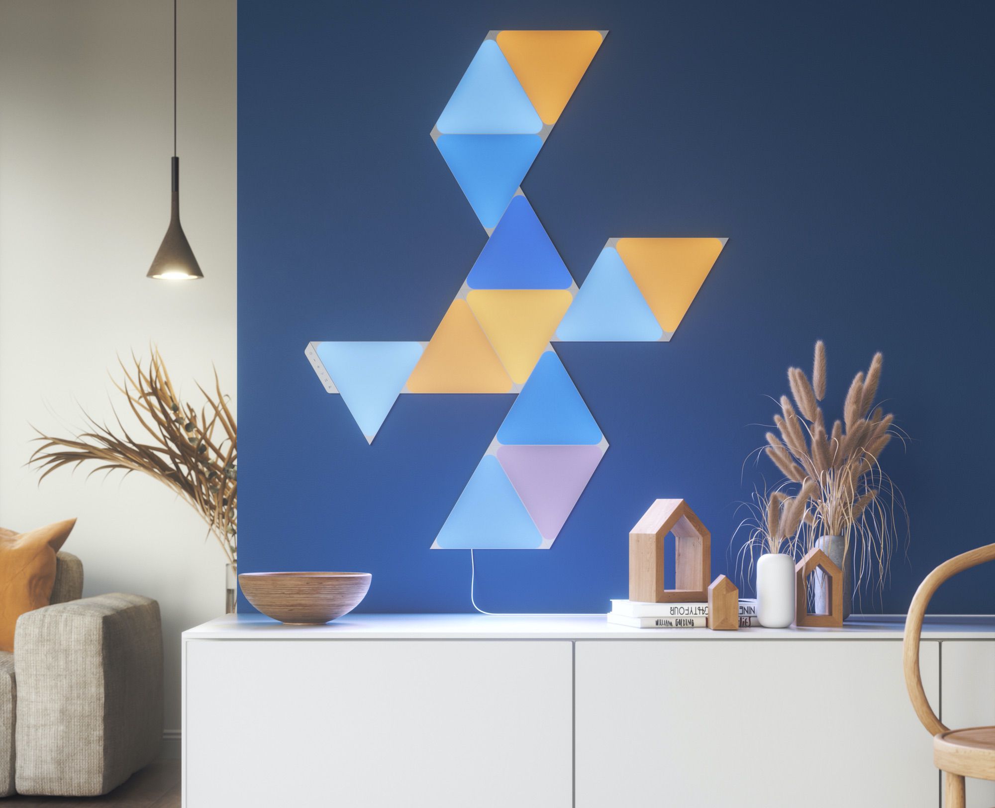 Nanoleaf Shapes Triangles And Mini Triangles Review Macrumors