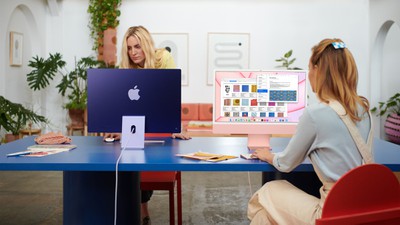 m1 imac in use