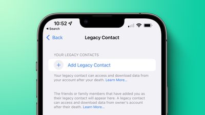 apple ios 15 2 legacy contact feature