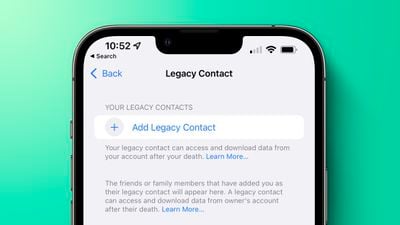 apple ios 15 2 legacy contact feature