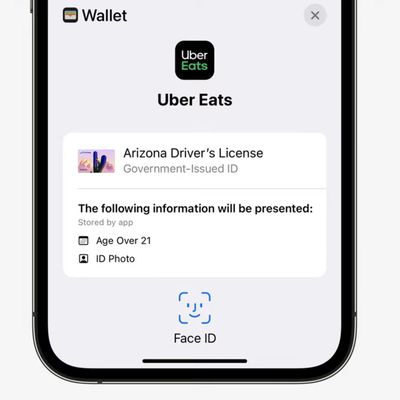 wallet id in apps ios 16 uber