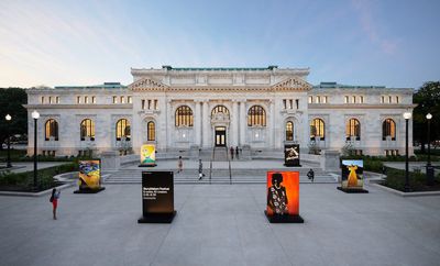 Apple Carnegie Library Building Outside Overview Mount Vernon Square 05092019