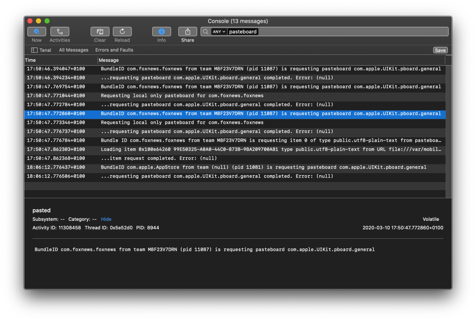Popular iPhone and iPad Apps Reportedly 'Snooping' on Pasteboard Data
