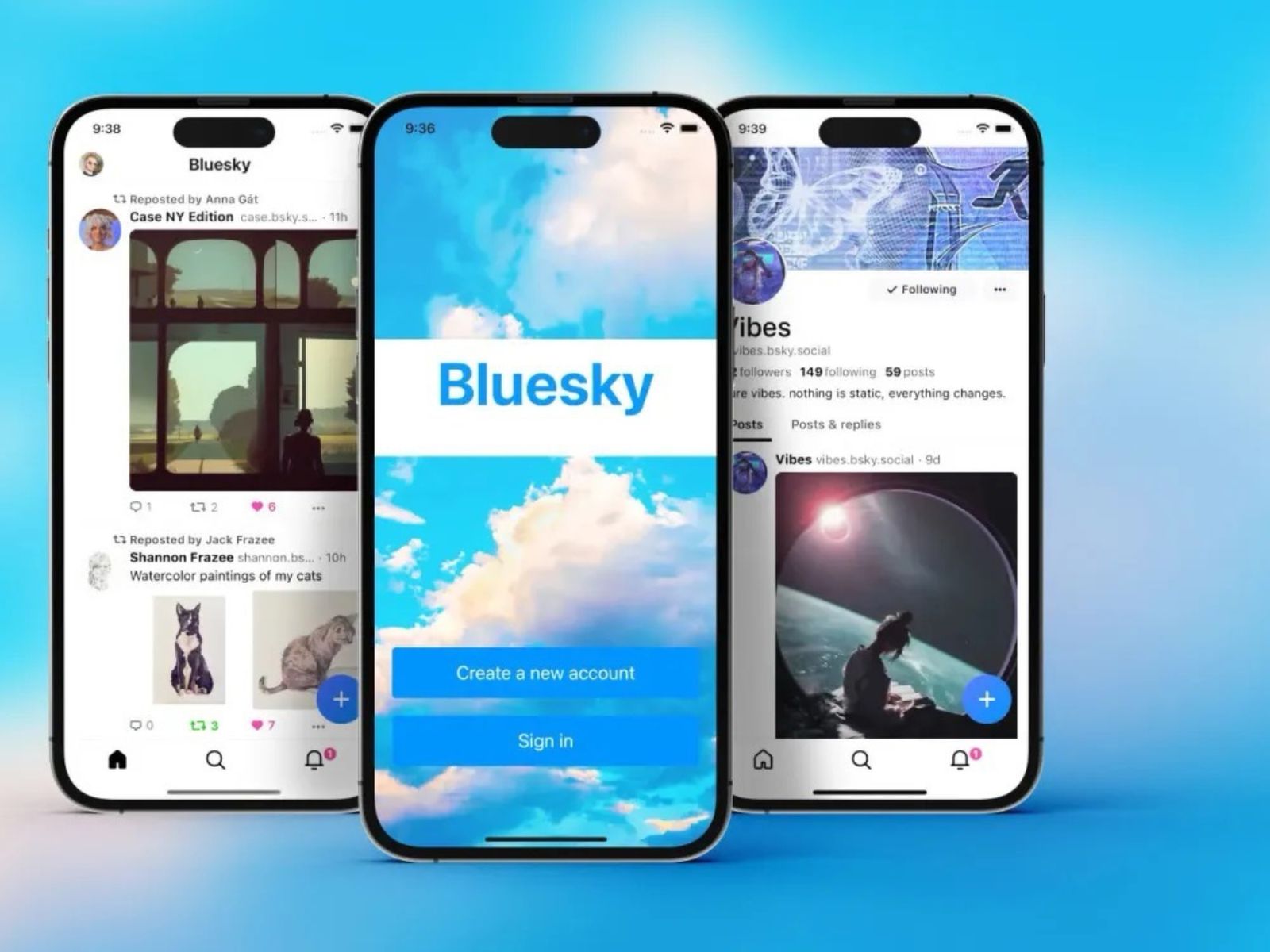 Bluesky social network