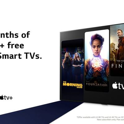 lg apple tv plus trial