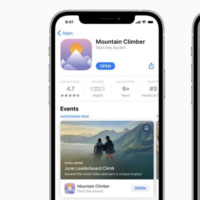 app store in app events