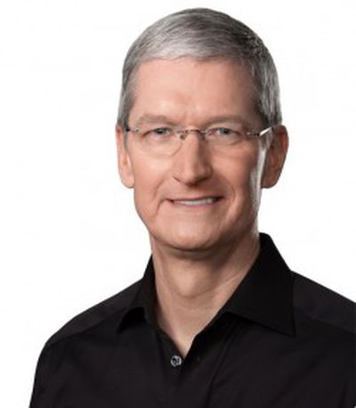 tim cook headshot glasses