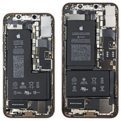 ifixit teardown iphone xs iphone xs max