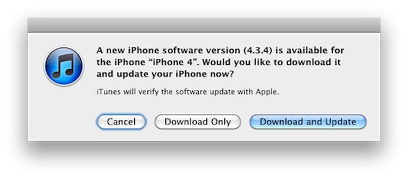 Apple Releases iOS 4.3.4 to Address Latest Jailbreaking Vulnerability ...