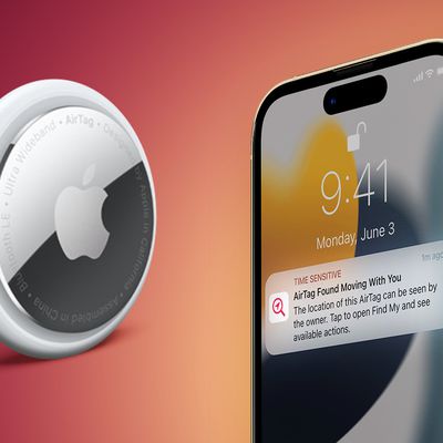 AirTag and iPhone Notification Feature