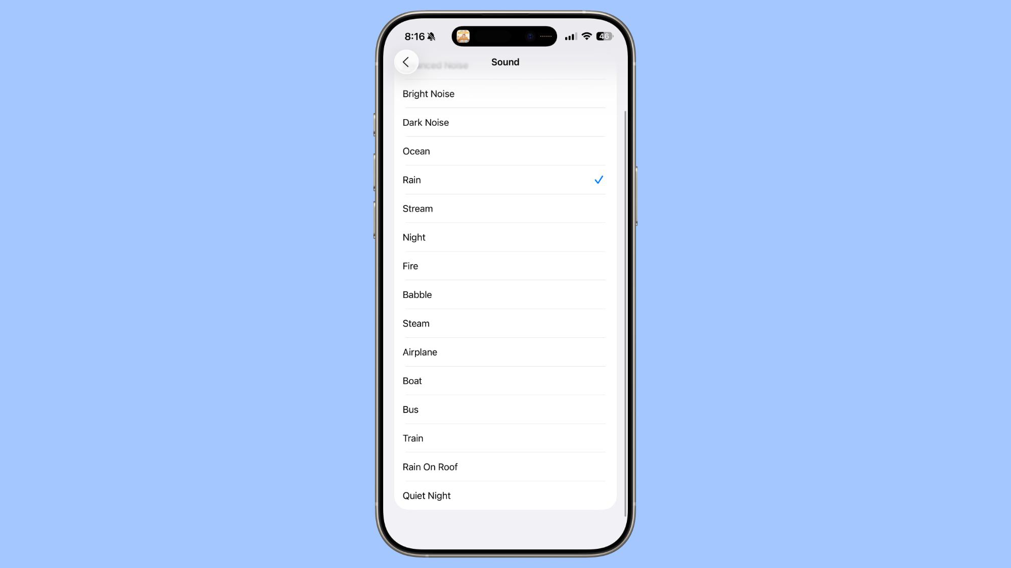 Here Are the New Background Sounds in iOS 26