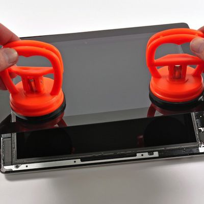 ifixit ipad suction cups