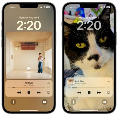 ios 16 mini visualizer music player