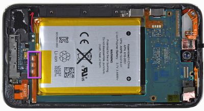 141248 ipod touch 4gen battery