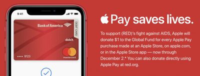 apple pay red donations 2019