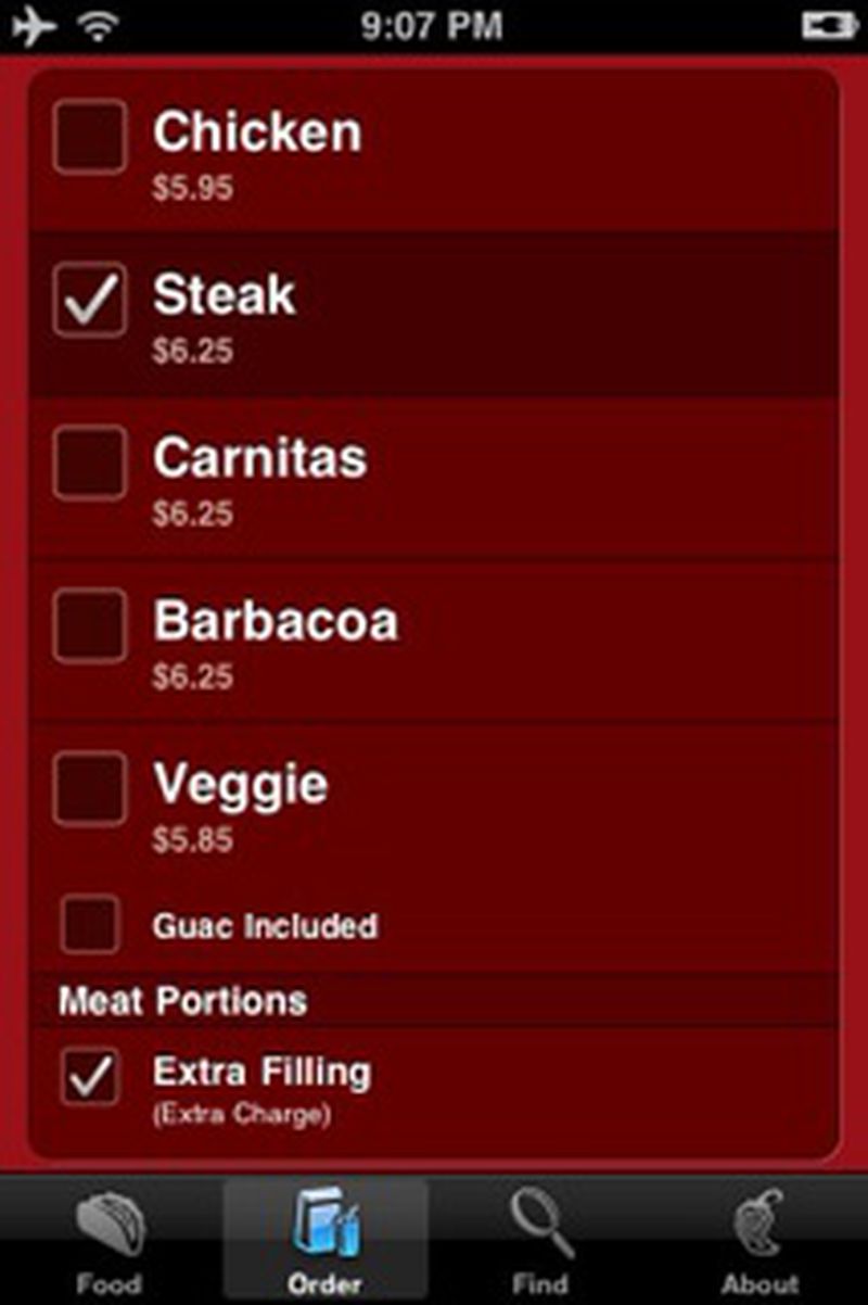 Chipotle Mobile Ordering Comes to iPhone [Updated] MacRumors