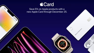 Los nuevos clientes de Apple Card pueden obtener un 5% de descuento en productos Apple este mes
