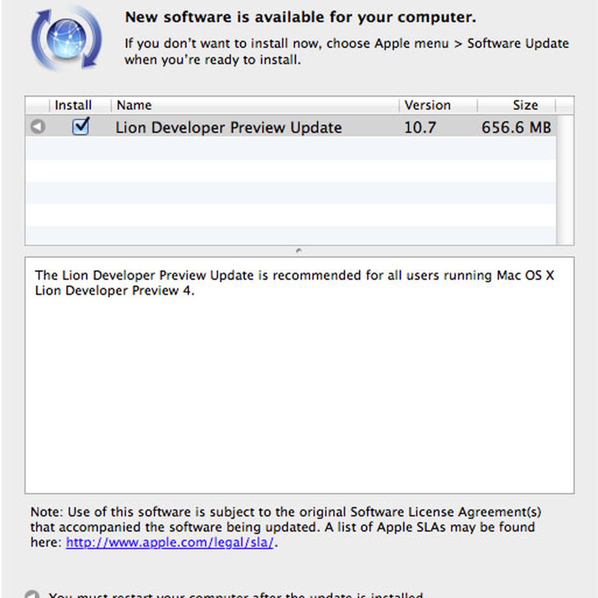Apple Releases New Os X Lion Software Update For Dp4 Macrumors