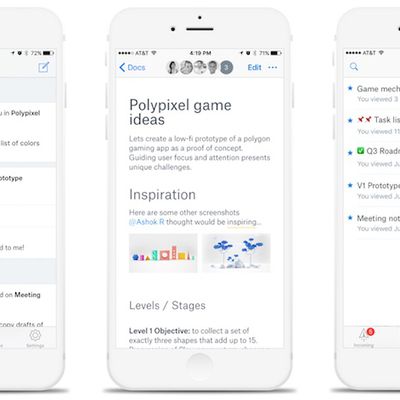 dropbox paper ios