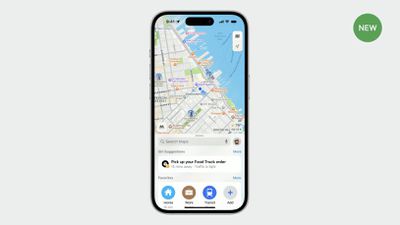 Apple Pay Order Tracking in Apple Maps