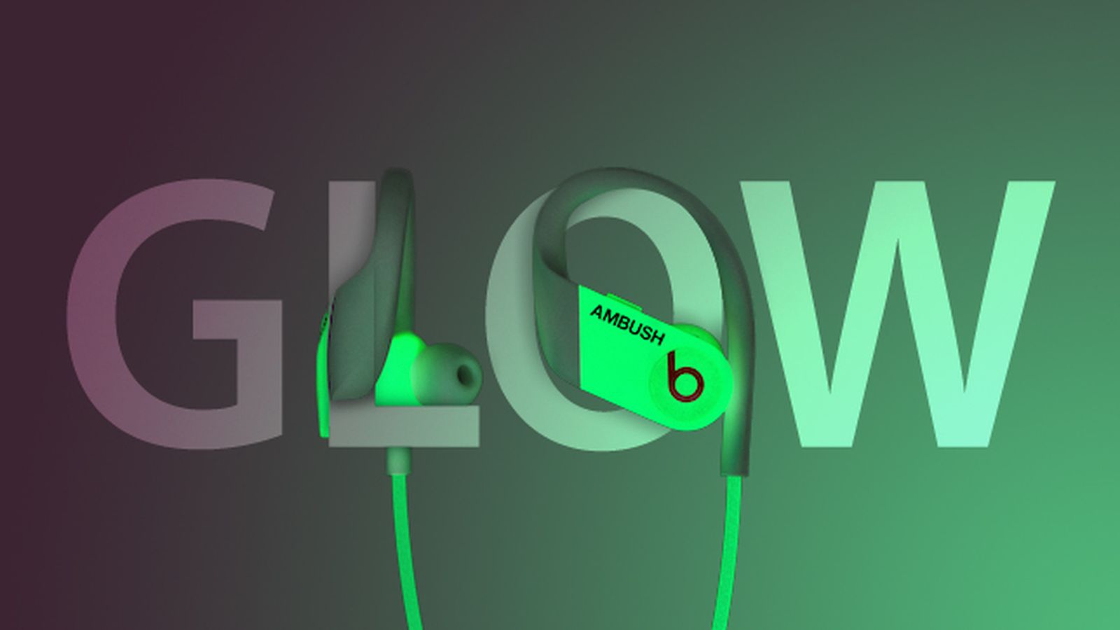AMBUSH×beats POWERBEATS GLOW IN THE DARK