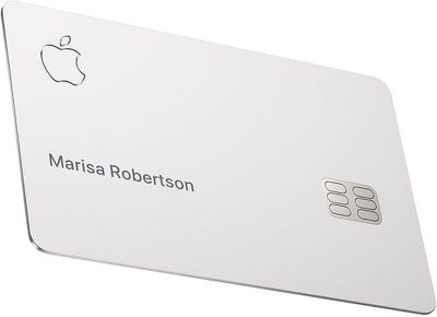 Physical Titanium Apple Card