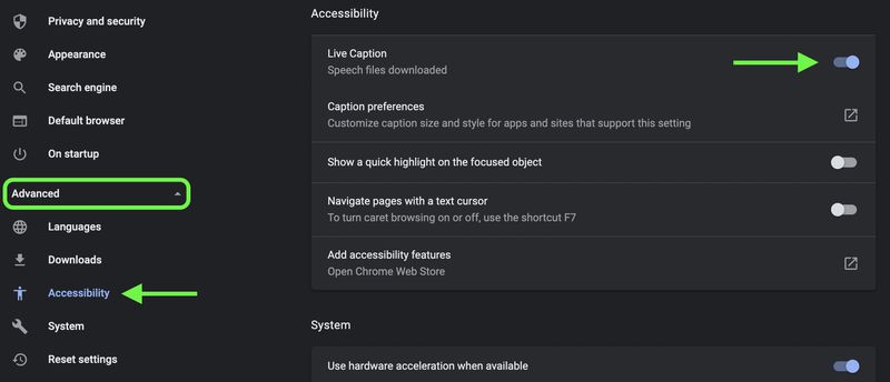How to Enable Live Captions in Chrome Browser for Desktop - MacRumors