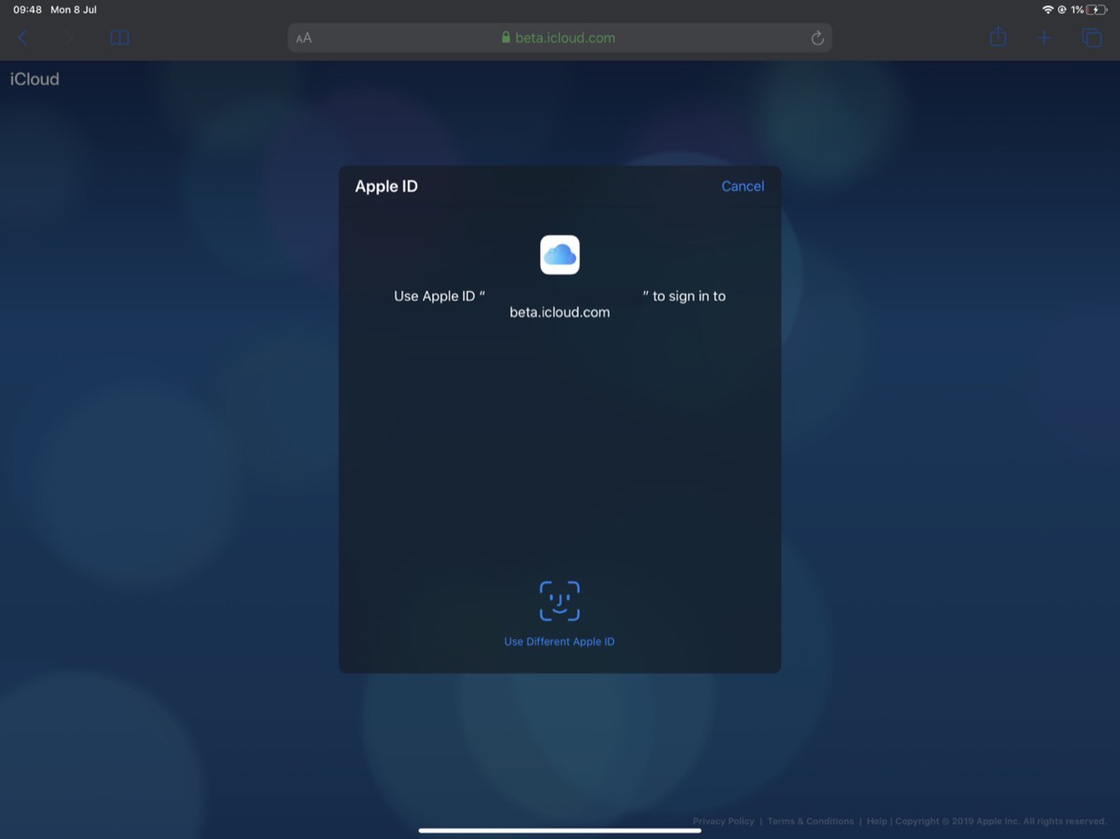 Apple Tests iCloud Website Sign-in With Face ID and Touch ID in iOS 13