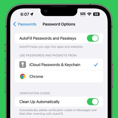 verification code clean up ios 17