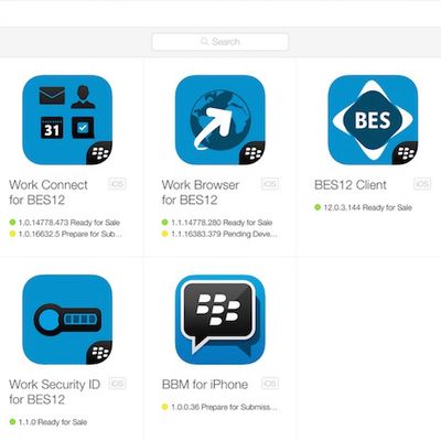 bb itunes connect