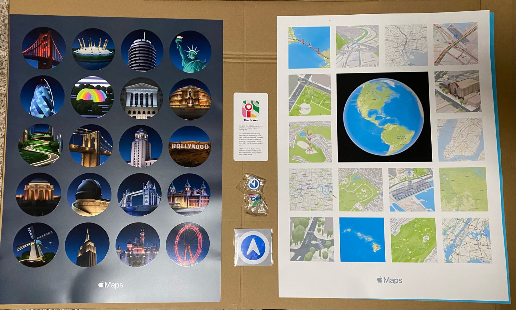 Apple Maps Team Members Receive Unique Thank You Gift